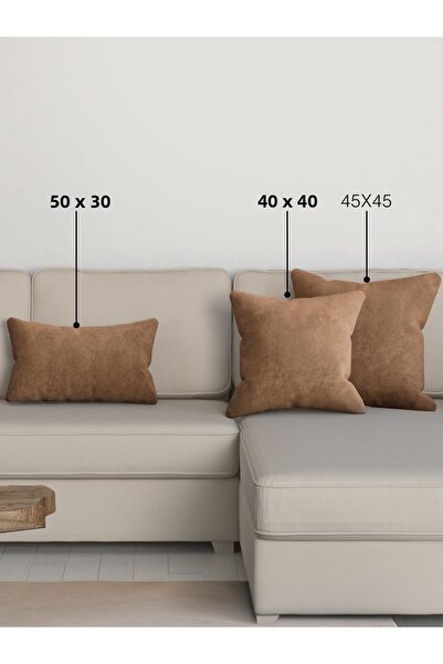 Perle Μαξιλαροθήκη Home Daily Series Καφέ Ριχτάρι