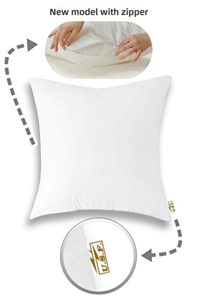 TEZKOTEKSTİL Produs nou cu fermoar, umplut cu silicon 100% din margele, pernă...