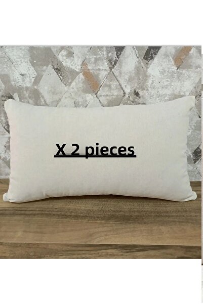 Belomia Home Collection Бежова ленена калъфка за възглавница Правоъгълна калъ...