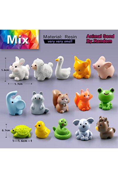 Choice 10 قطع من حيوانات عيد الفصح، أرنب، سنجاب، فيل، ثعلب، خروف، بطة، خنزير،...