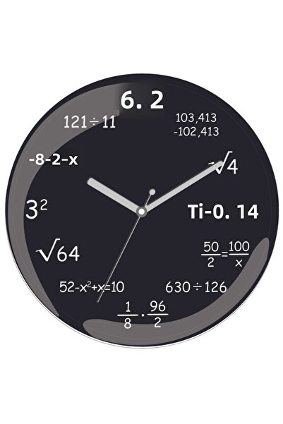 3M Ceas de perete din sticlă reală, cu design personalizat, cu numele pe care...