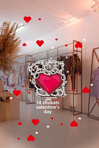 New Jargon Urși drăguți și inimi de Ziua Îndrăgostiților Autocolant pentru vi...