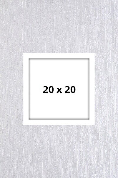AS TİCARET Ramă foto albă 20x20