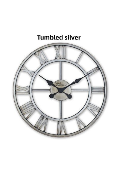 Regal Ceas de perete cu schelet din fier forjat