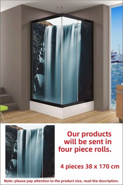 Arnas رقائق طلاء كابينة الاستحمام