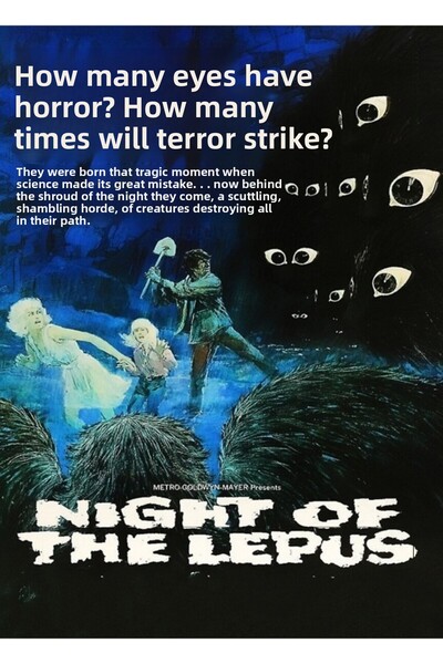 Universal Noaptea Lepusului 1972 Tablou Poster din lemn decorativ