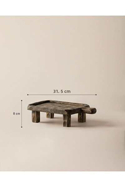 Madame Coco Aurelie Decorative Plate - Brown