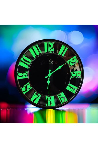 Bahat Night Glowing Phosphorescent Mirrored Living Room Office Hotel Wall Clo...