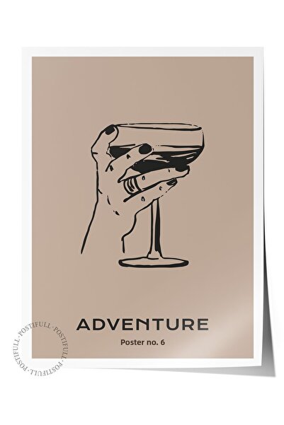 Postifull Αφίσα τοίχου με θέμα το σχέδιο του ταξιδιού, αφίσα χωρίς πλαίσιο αι...