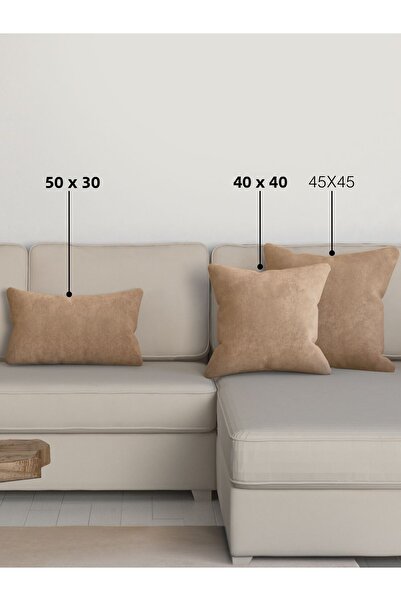 Perle Home Daily Series Sahara Color Throw Pillow Pillow Case