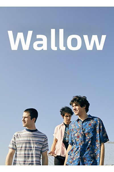 Universal Poster decorativ din lemn Wallows 3 Tablo