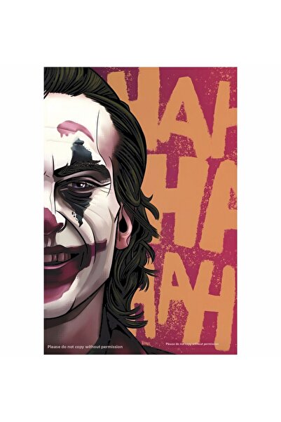 Hayat Poster the joker laughter cinema anime manga decor acasă pictură poster...