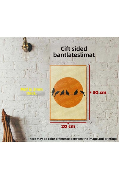 Borambalaj Ilustrație tematică în culori Tablo 20x30cm