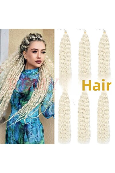 REMY HAİR شعر مجدول أفريقي بلاتينيوم آيس وايت - 100 جرام