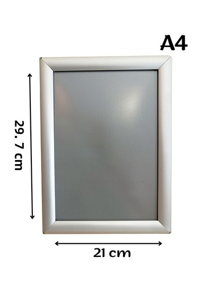 Özfiliz Mağaza Ekipmanları Aluminum Frame and Board with Openable Edges Frame Banner Frame Poster Frame