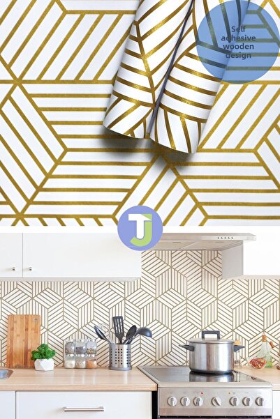 Technojet Αυτοκόλλητο μοντέρνο ντουλάπι τοίχου Επιτραπέζιο πάγκο κουζίνας φινίρισμα 45cmX100cm