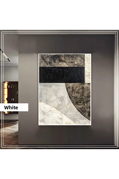 Harikabirev HARİKABİREV | 3-NEGRU-GRIS MODEL GEOMETRIC ABSTRACT | TABLA DE ST...