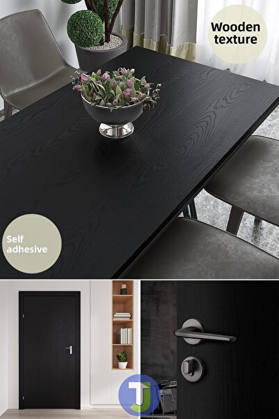 Technojet Self Adhesive Wood Look Kitchen Bathroom Countertop Wall Cabinet Table Veneer 60X300cm