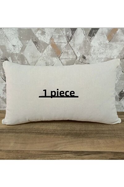 Belomia Home Collection Бежова ленена калъфка за възглавница Правоъгълна калъ...