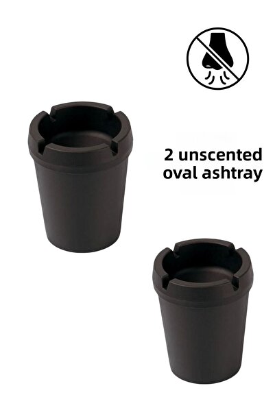 Heredot Mithra Life Set of 2 Unscented Oval Ashtray - Mit1131