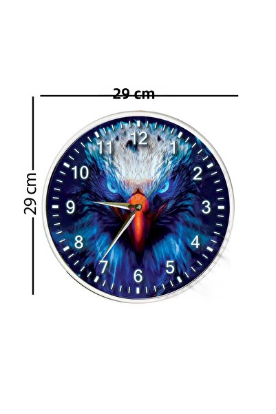 EMYA HOME Ceas de perete Vultur - 29 cm