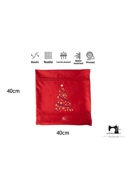 Klappe Design Christmas Christmas Themed Throw Pillow Cover