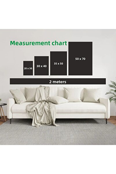 woodhomeworks Wooden Framed 3 Piece Abstract Painting Home Home Living Room Bedroom Balcony Decor Qmrc45