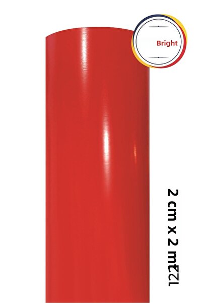 Ecce رقائق طلاء ذاتية اللصق باللون الأحمر اللامع مقاس 122 سم × 2 متر