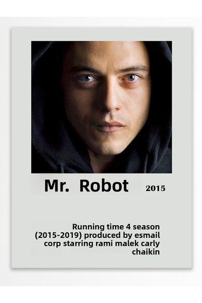 Postifull Κύριος Αφίσα ρομπότ χωρίς πλαίσιο - Διακόσμηση τοίχου - Πανό της τη...