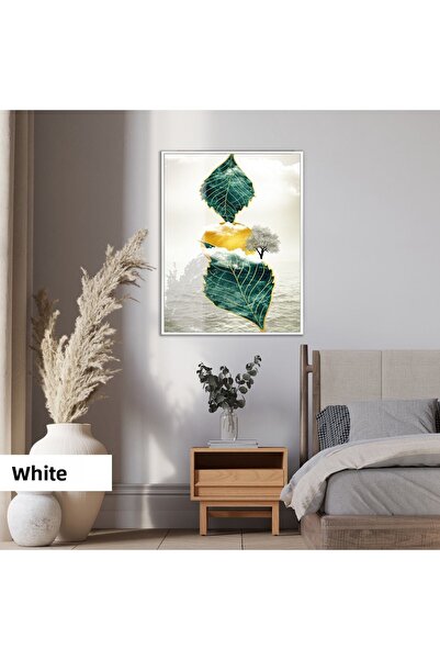 Harikabirev HARİKABİREV | MODEL MODERN CU FRUNZE VERDE-AURIE | STICLA CU CADR...