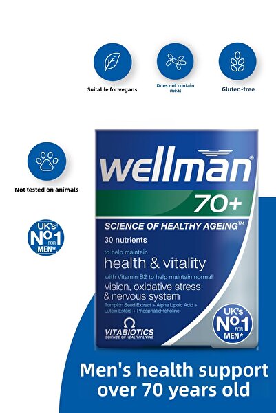 Wellman Siberian Ginseng, L-Carnitine, Vitamin D and Complex Vitamin B for 70...