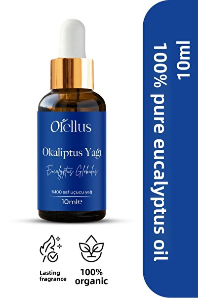 Orellus زيت الأوكالبتوس نقي وطبيعي 100% 10 مل