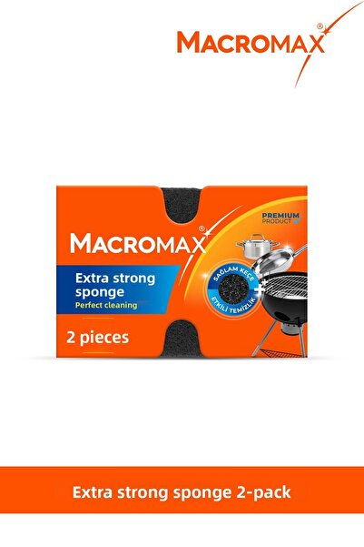 MACRO MAX Extra Strong Sponge - Pack of 2