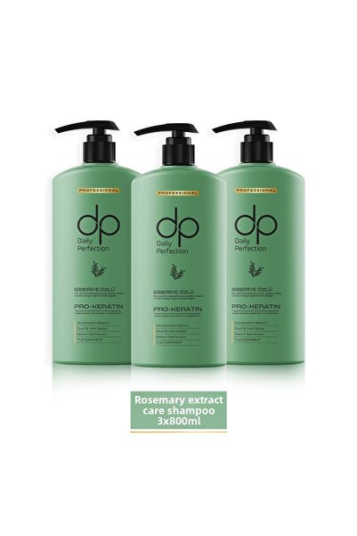 dp Daily Perfection Shampoo Rosemary Extract 800 ml X 3 Pieces