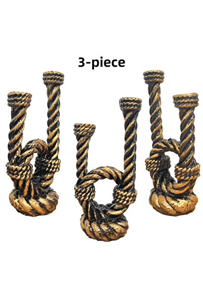 Banadabak Wicked Double Candle Holder 11124 3 Pieces (Price Is for 1 Piece)