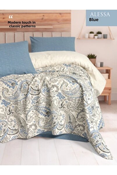 Fixeline Single Pique Set - Alessi Blue