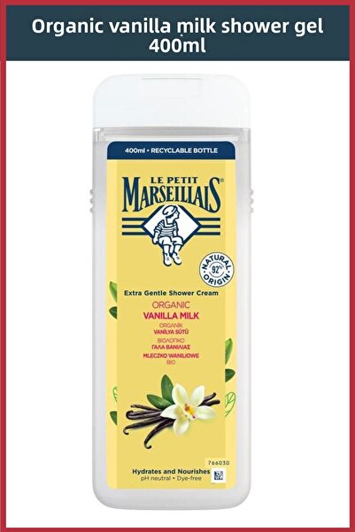 Le Petit Marseillais Shower Gel Vanilla Milk 400 ml