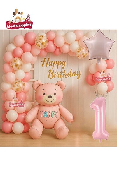 BKMC PARTY SET DE PETRECERE DE ANIVERSARE BUBU DE VĂRĂ VĂRĂ DE PINK PENTRU FETE