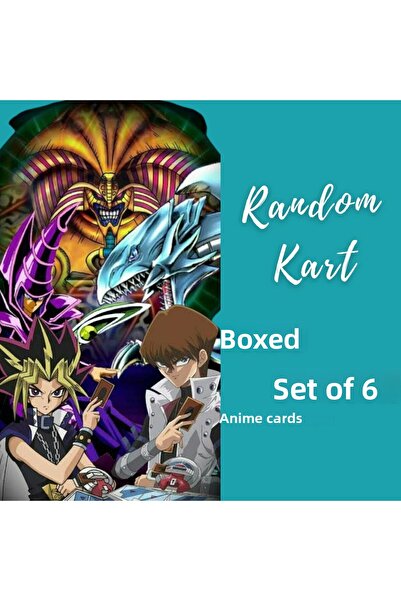 teteoka Random Card 6-Piece Anime Deck (Boxed)