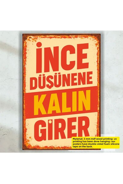 Hayat Poster din groase înainte de a gândi fin, amuzant, spiritos, cuvinte de...