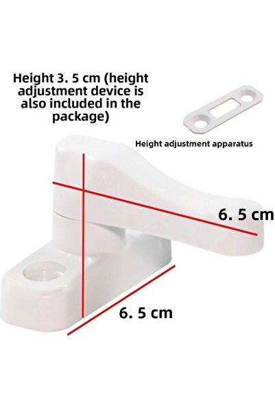 tify Pvc Push Door Window Safety Lock Pimapen Home Child Baby Security Lock 2 Pieces