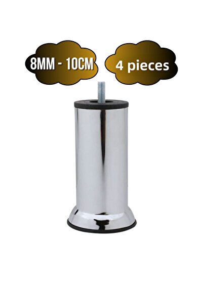 DSYapıAksesuar Picioare metalice cu șuruburi pentru mobilier, pat, scaun, pic...