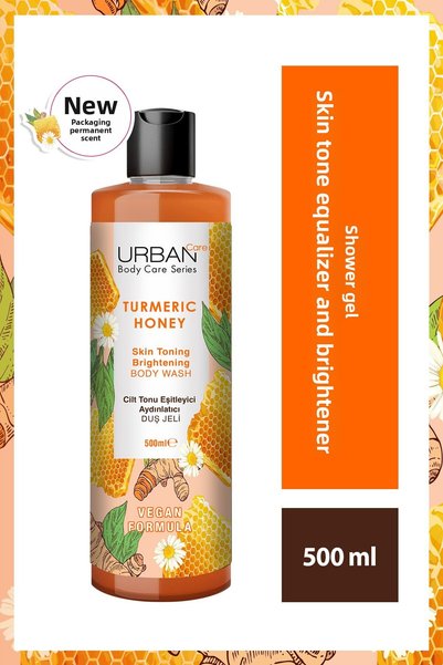Urban Care Turmeric Honey Skin Tone Estifying and Brightening Shower Gel 500 ...