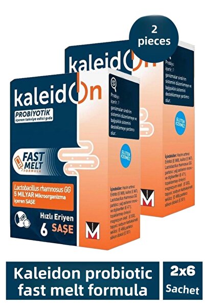 Seddar Collection كاليدون بروبيوتيك تركيبة سريعة الذوبان 6 كيس 2 قطعة