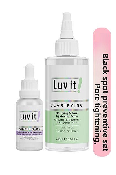 Luv it! Blackhead and Anti-Sebum Balancing 2-Piece Skin Care Set