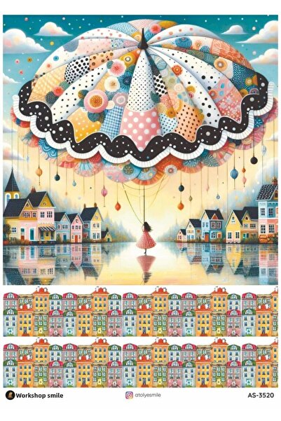 Atölye Smile AS3520 ديكوباج نحاس 29*42 سم