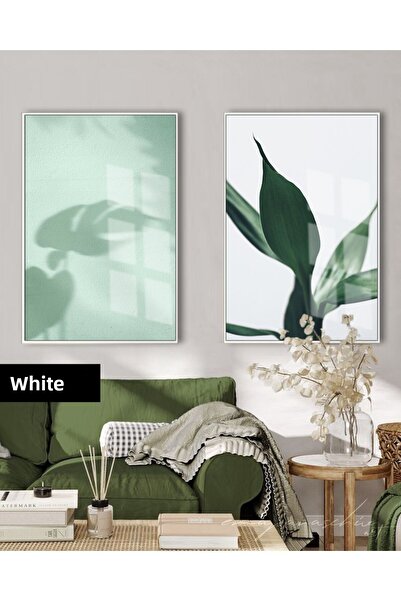 Harikabirev HARİKABİREV | COMBINAT MODERN DE CULOARE VERDE FRUNZĂ-CAMEL | TAB...