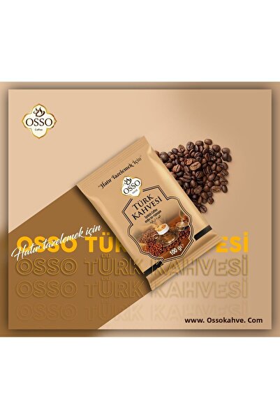 Osso 3-Pack Turkish Coffee (3X100=300 Gr)