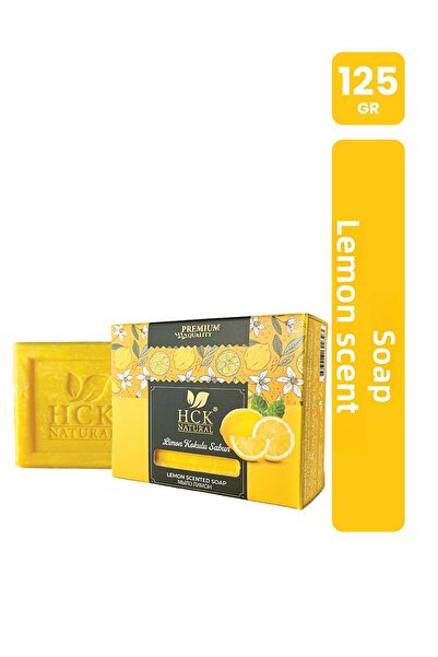HCK NATURAL صابون برائحة الليمون 125 جرام