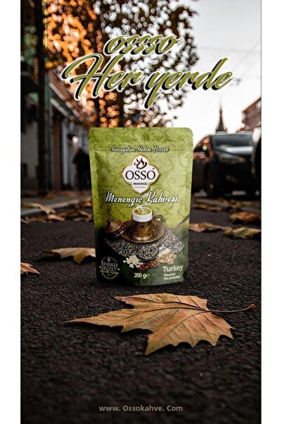 Osso 3-Pack Menengiç Coffee (3X200=600Gr)